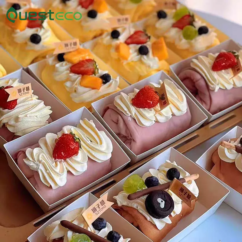 Scatola di carta per snack da forno