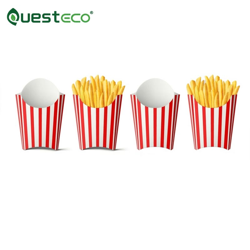 Scatola per patatine fritte resistente al grasso