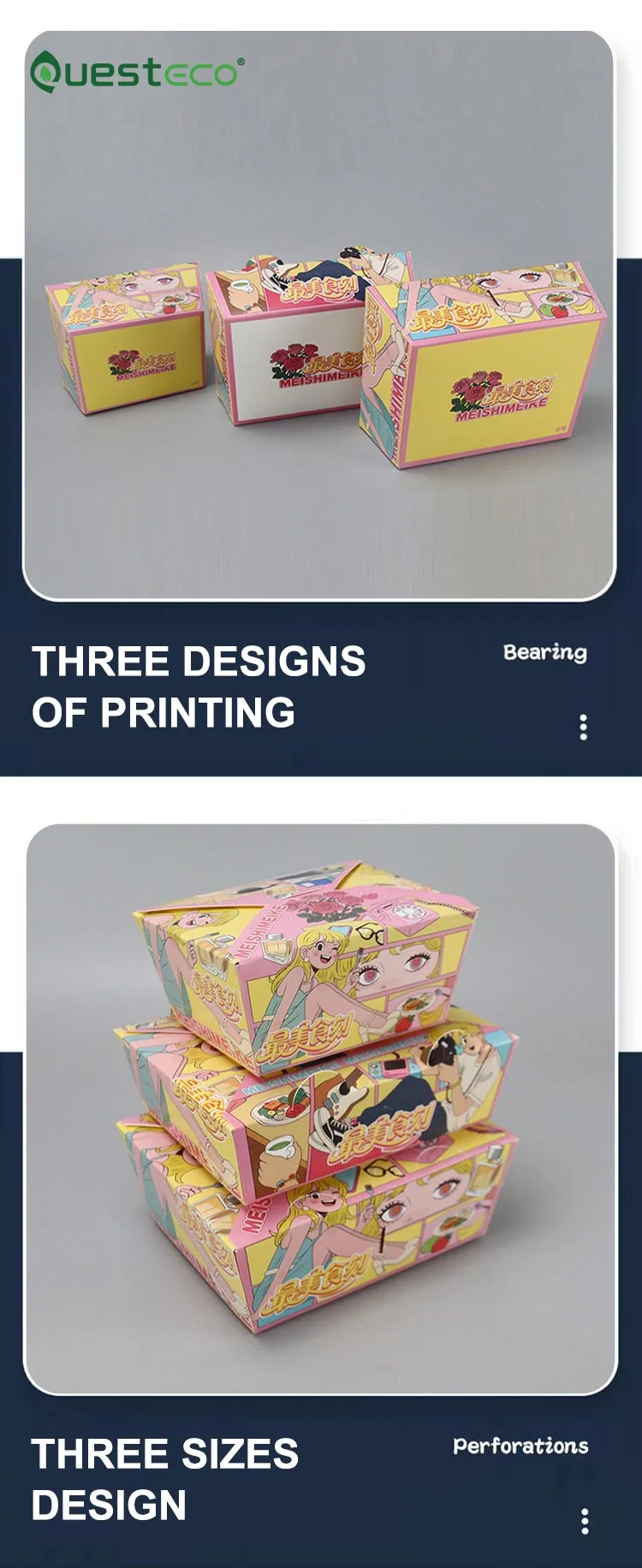 Burger Fries Packaging Box